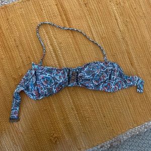 Boho Floral Bikini Top